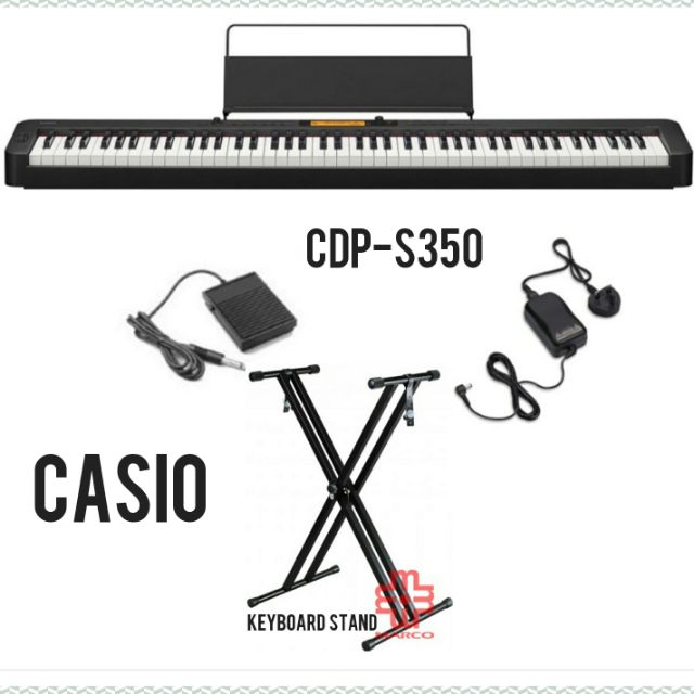 CASIO CDPS350 Digital Piano Top (Free Shipping) Shopee Malaysia