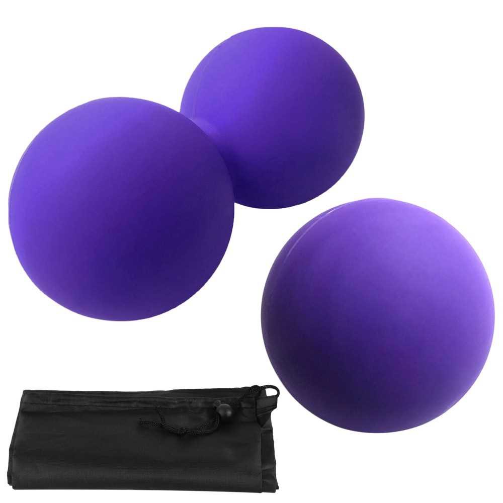 Massage Balls Set Double Peanut Ball Fascial Ball Tissue Treatment