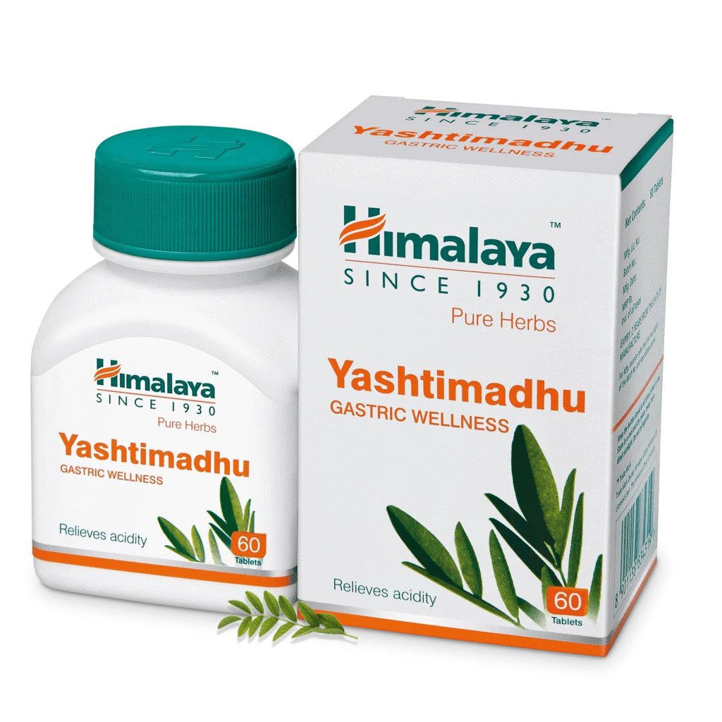 HIMALAYA Yashtimadhu Gastric Wellness 60 Tablets Capsules (Relieves acidity) Shopee Malaysia