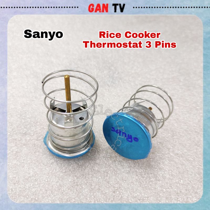 GANTV Sanyo Auto Electric Rice Cooker Steel Circular