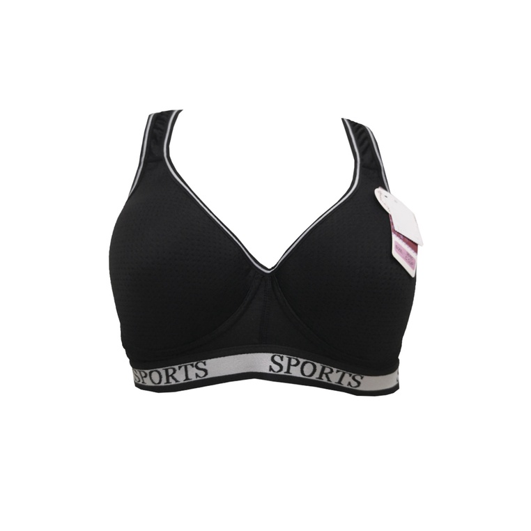 HariHari EV FASHION Women's Sport Bra C Cup / NonWired / Baju Dalam