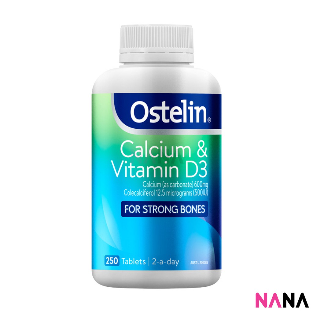 Ostelin Vitamin D Calcium 250 Tablets [ New Version] Shopee Malaysia