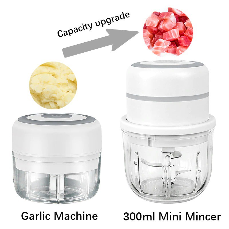 Aicook x Maidronic 300ml Wireless Glass Electric Chopper Meat Grinder