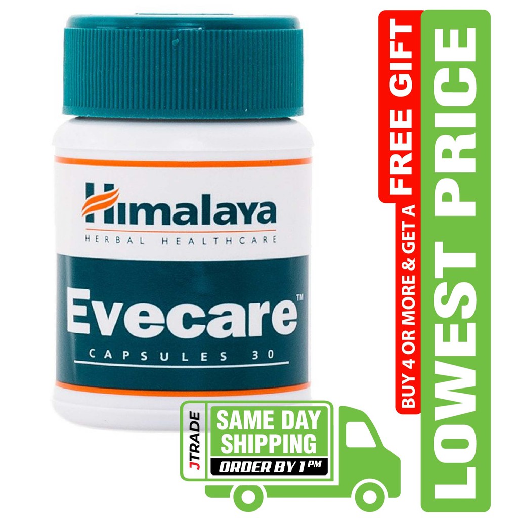 Himalaya Evecare 30 Capsules Women's Wellness [ORIGINAL] Shopee