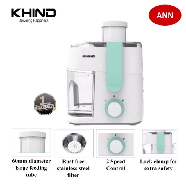 Khind Juice Extractor JE300 Juicer MESIN BUAHBUAHAN MESIN JUS BUAH