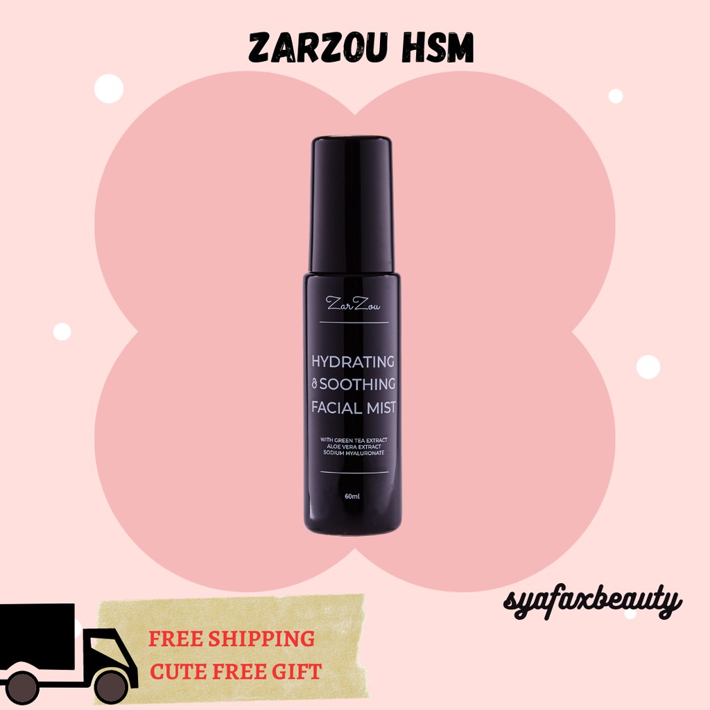 READY STOCK Zarzou Hydrating & Soothing facial mist (HSM) Shopee Malaysia