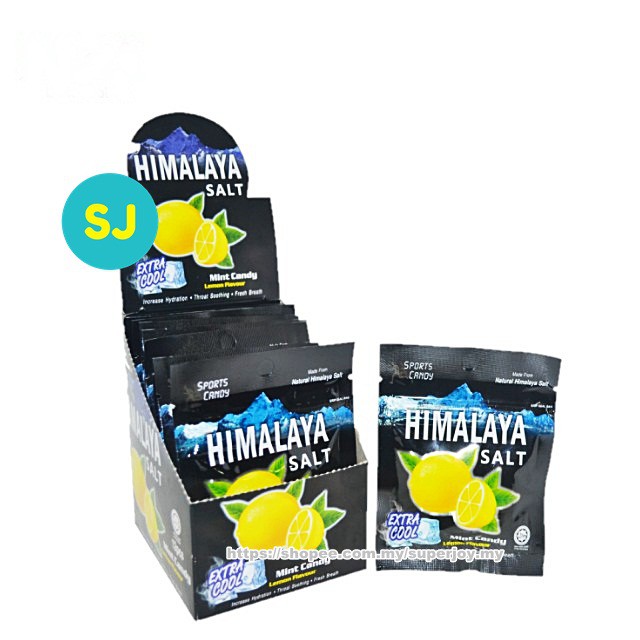 Himalaya Salt Extra Cool Mint Lemon / Ginger Lemon / Sea Salt Lemon