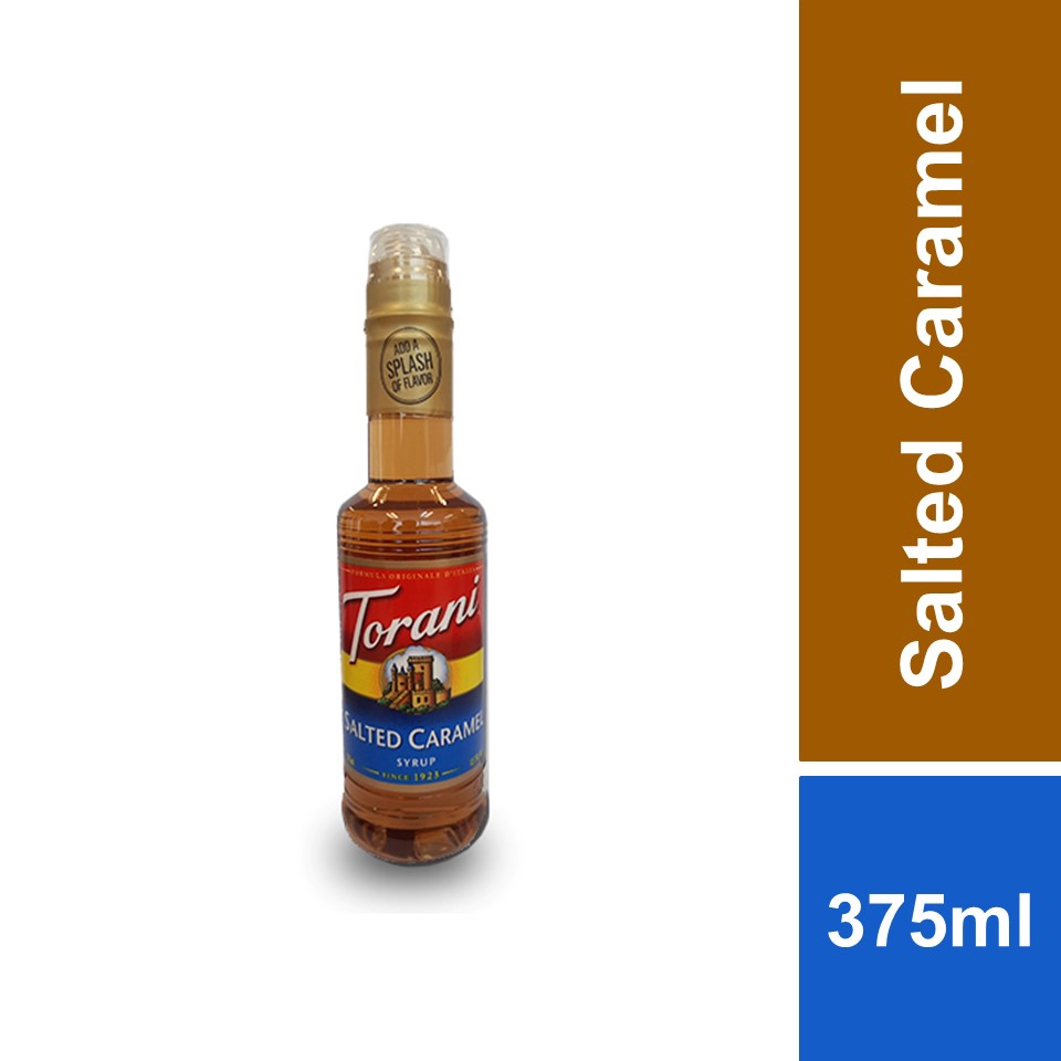 Torani Salted Caramel Syrup with Pour Spout 375ml Shopee Malaysia