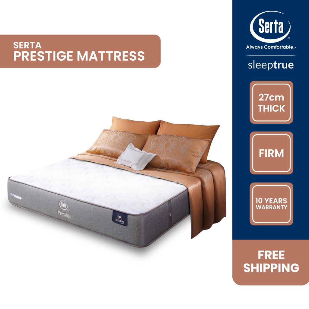 Serta Sleep True PRESTIGE Mattress (11 inch), 3Zone Pocket Spring