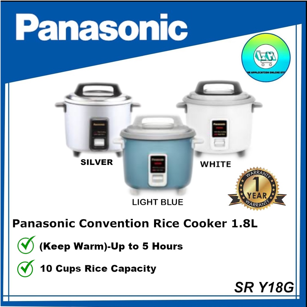 Panasonic Convention Rice Cooker 1.8L (SRY18G) Shopee Malaysia