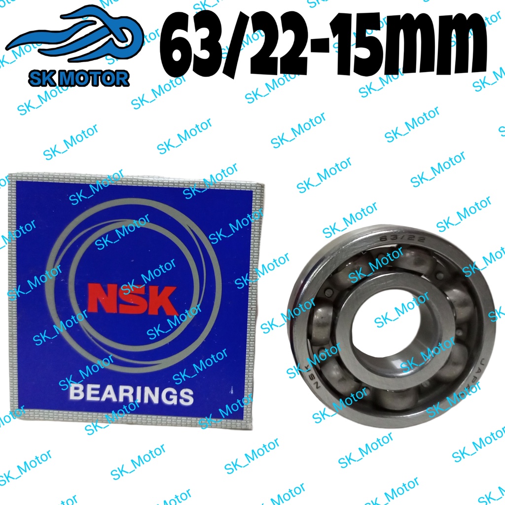 NSK 63/2215mm Bearing (Made In Japan) Yamaha EGO EGOS EGOLC FI
