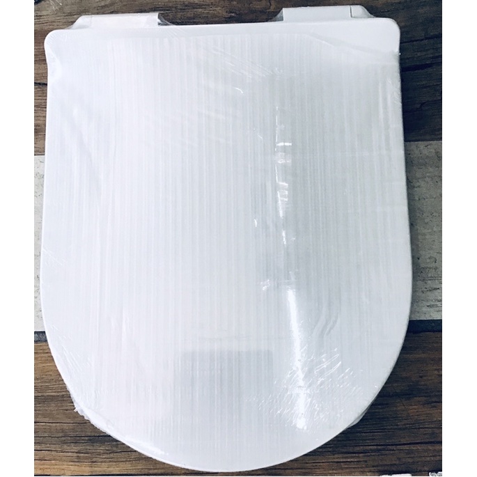 UF Heavy Duty Ultra Slim & Flat Toilet Seat & Cover (D Shape) Shopee