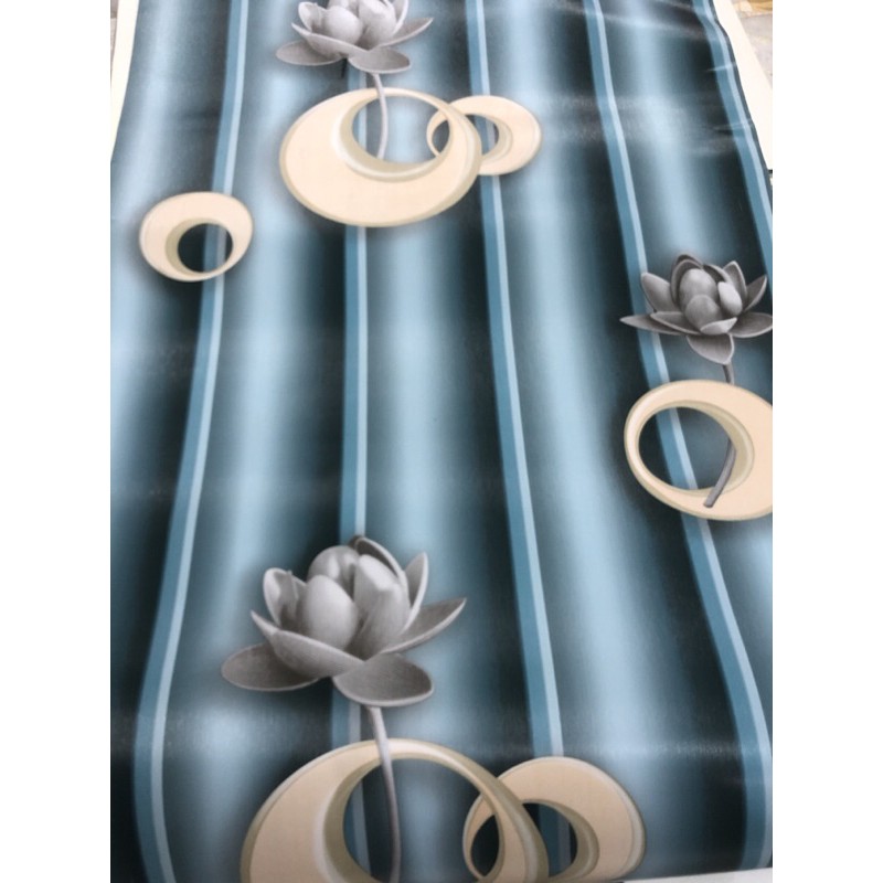 modern blue wallpaper sticker Shopee Malaysia