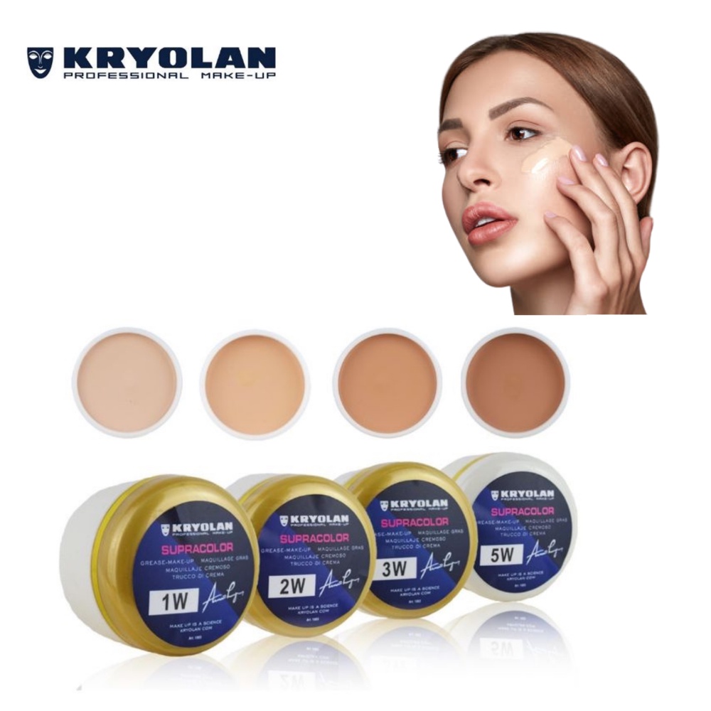 SUPRACOLOR KRYOLAN FOUNDATION CREAM GREASE PROFESSIONAL MAKEUP Shopee