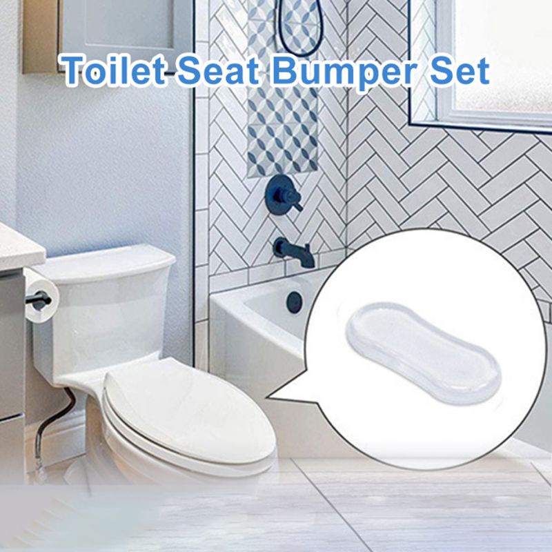 Universal Toilet Seat Bumper 5PCS (ModelSL174) Shopee Malaysia