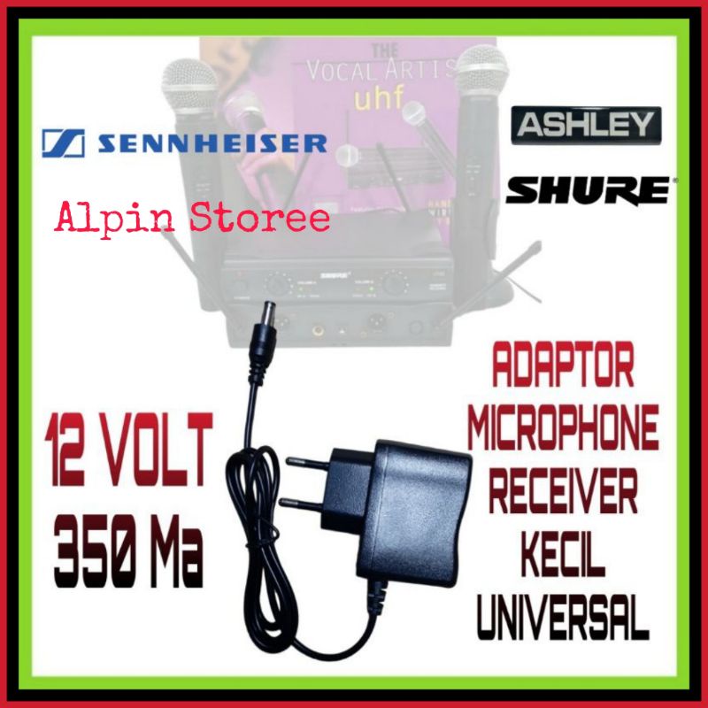 Universal Small Receiver Microphone Adapter 12 Volt 350mA Shopee Malaysia