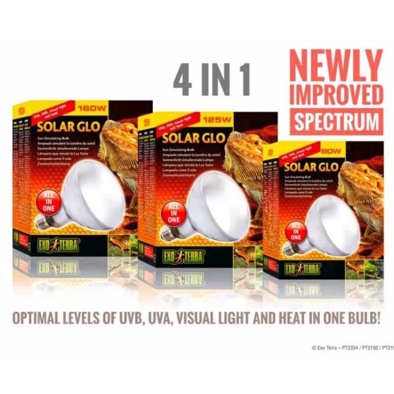 Exo Terra Solar Glo Sun Simulating Bulb Shopee Malaysia