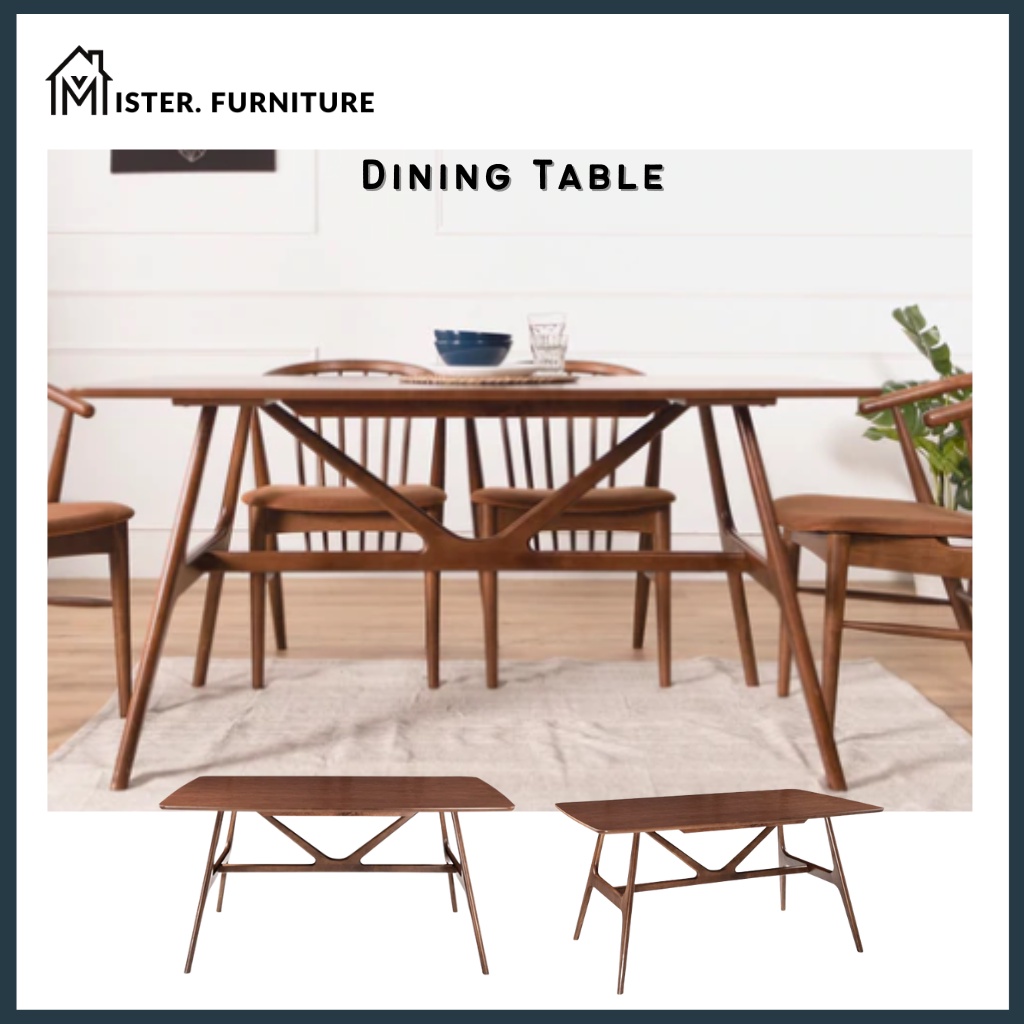 MF EMILY 5 Feet Dining Table 4 Seat Dining Table 6 Seat Dining Table