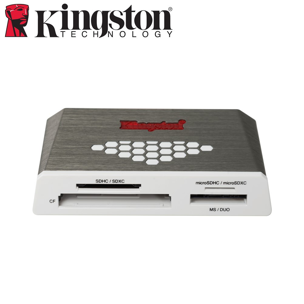 Kingston Card Reader USB 3.0 High Speed Media SD/MicroSD Reader FCRHS4