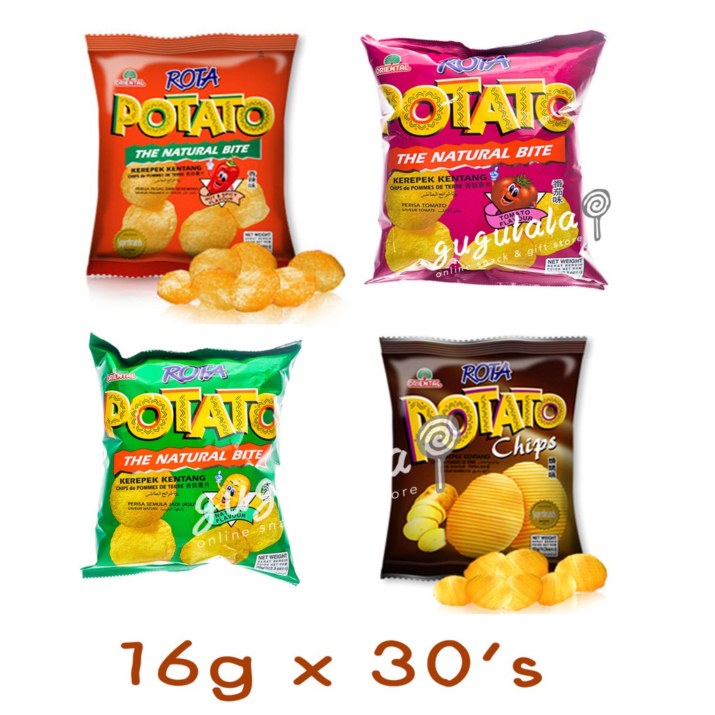 Rota Potato Chips 30's Shopee Malaysia