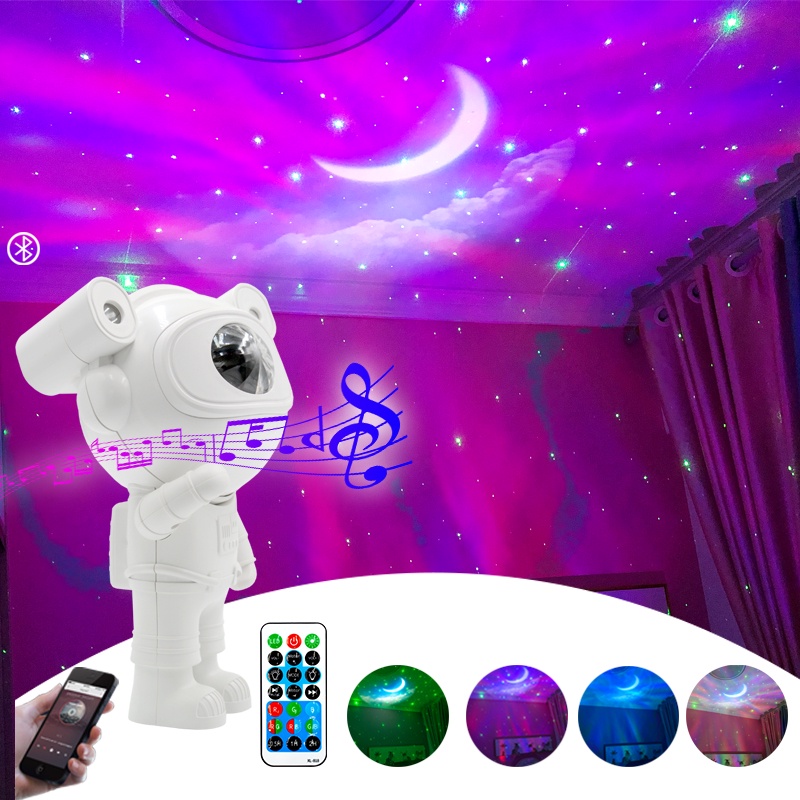 Astronuat Starry Galaxy Speaker Night Light Star Nebula Projector