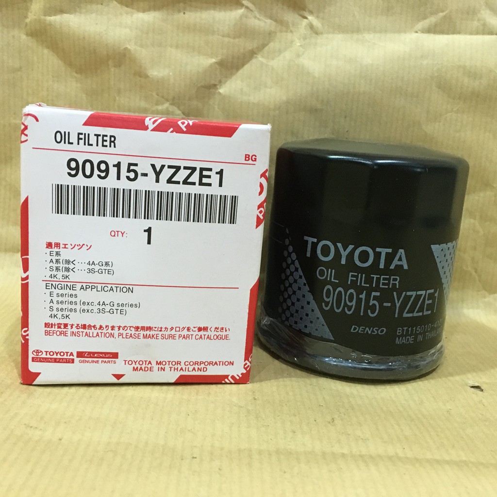 OIL FILTER TOYOTA VIOS NCP42 NCP93 NCP150 NSP151 CAMRY (90915YZZE1