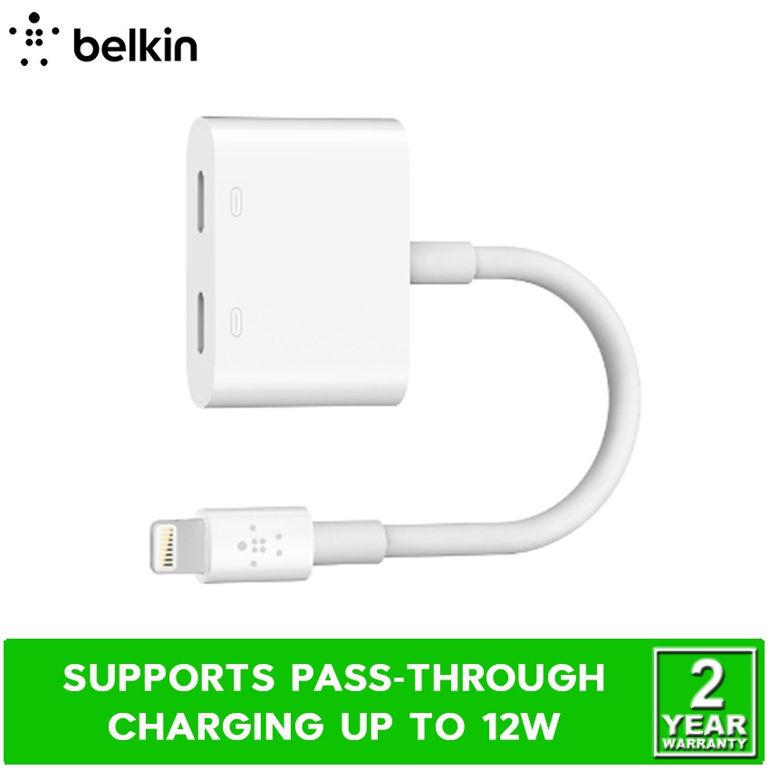 Belkin Lightning Audio + Charge RockStar White