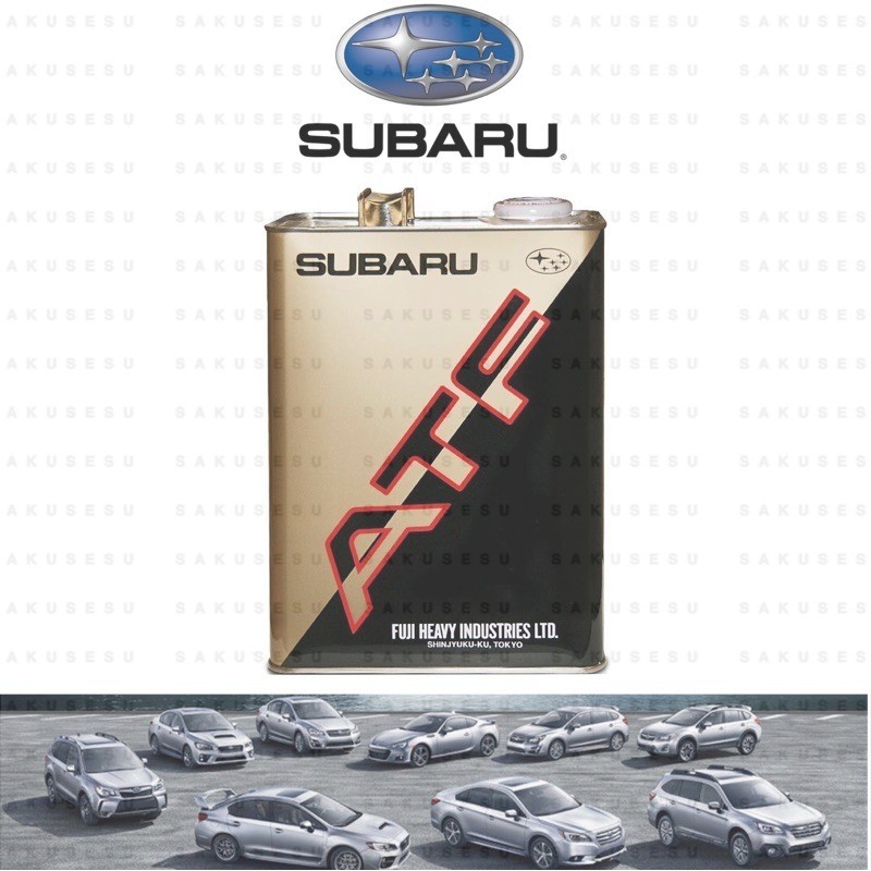 K0410Y0700 Subaru CVT ATF gear oil (4 liter) Shopee Malaysia