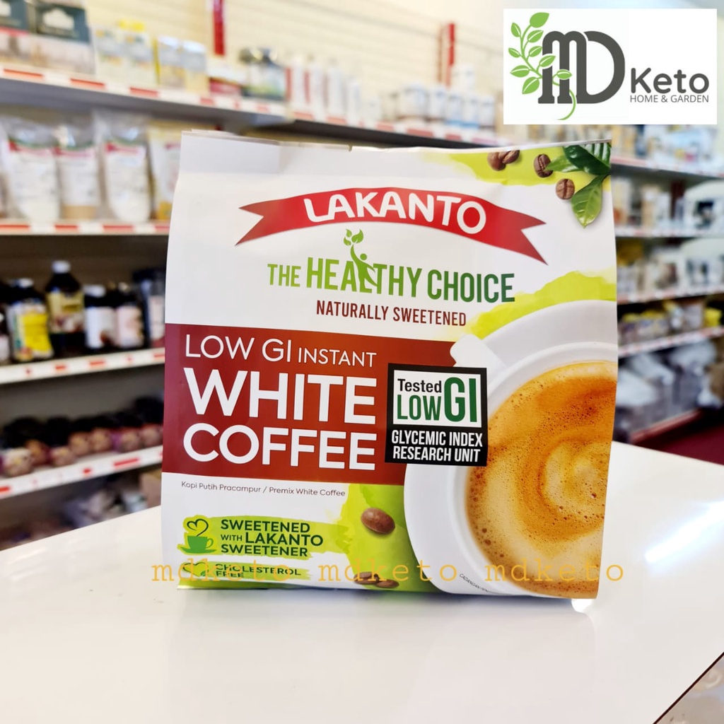 [LCHF wholesale] Lakanto instant white Coffee HALAL [32g x 12 sticks