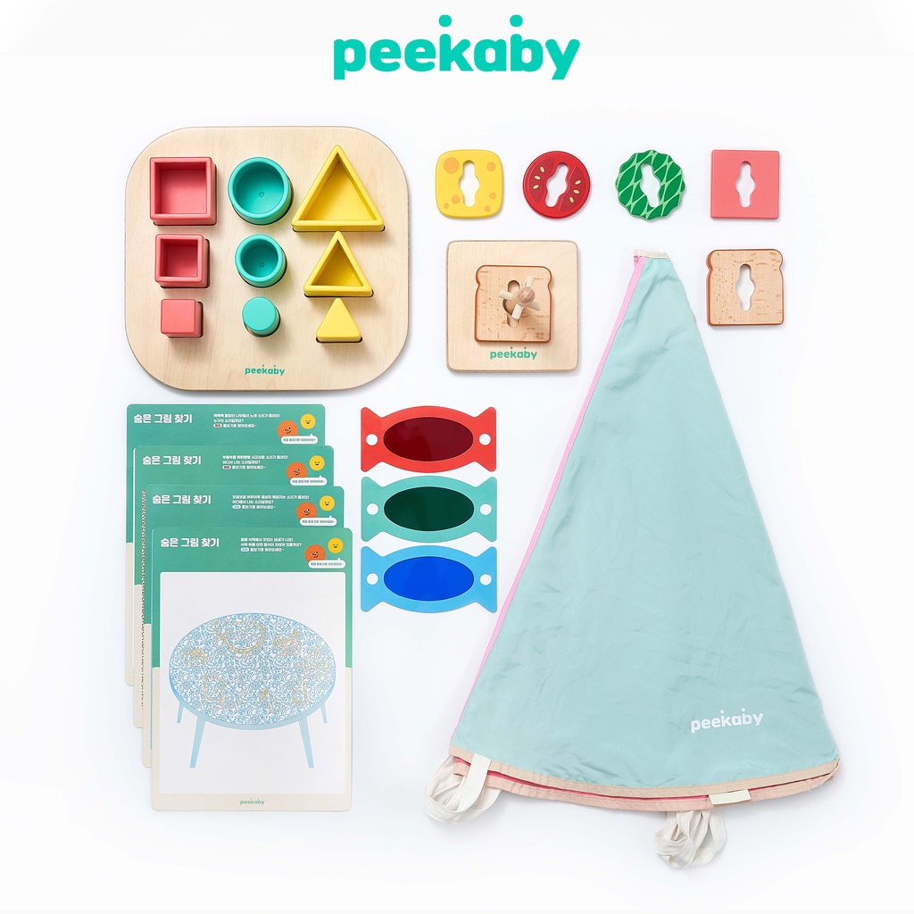[Peekaby] 2324 Months Stagebased Baby Toys for Brain Development
