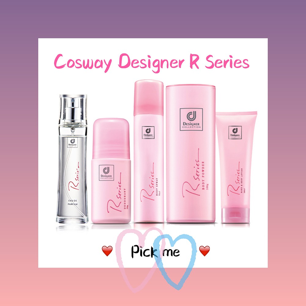 Cosway Designer Collection R Series Hand & Body Lotion / R Series Set