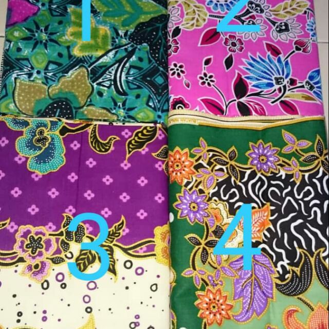 Kain sarung batik jarum mas terengganu siap di jahit(corak