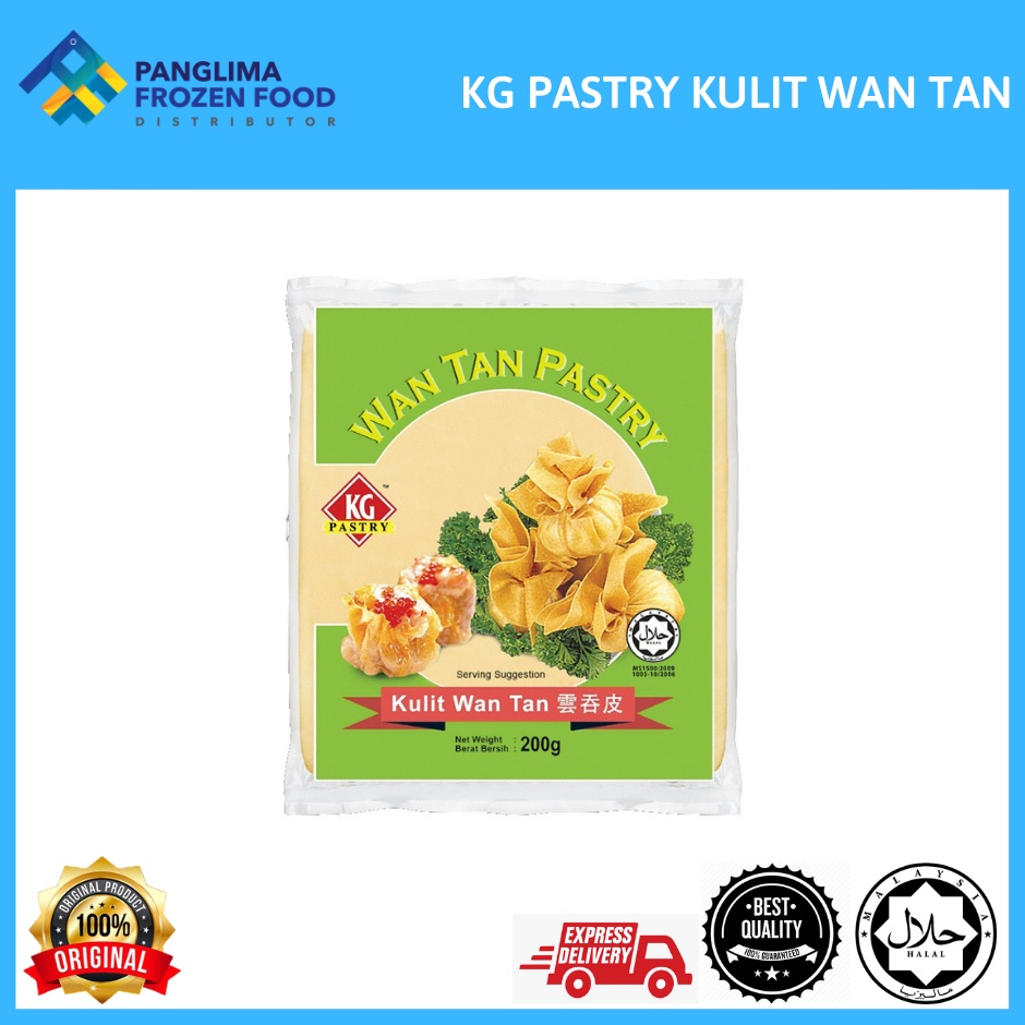 KG PASTRY KULIT WAN TAN (200G) [KLANG VALLEY ONLY] Shopee Malaysia