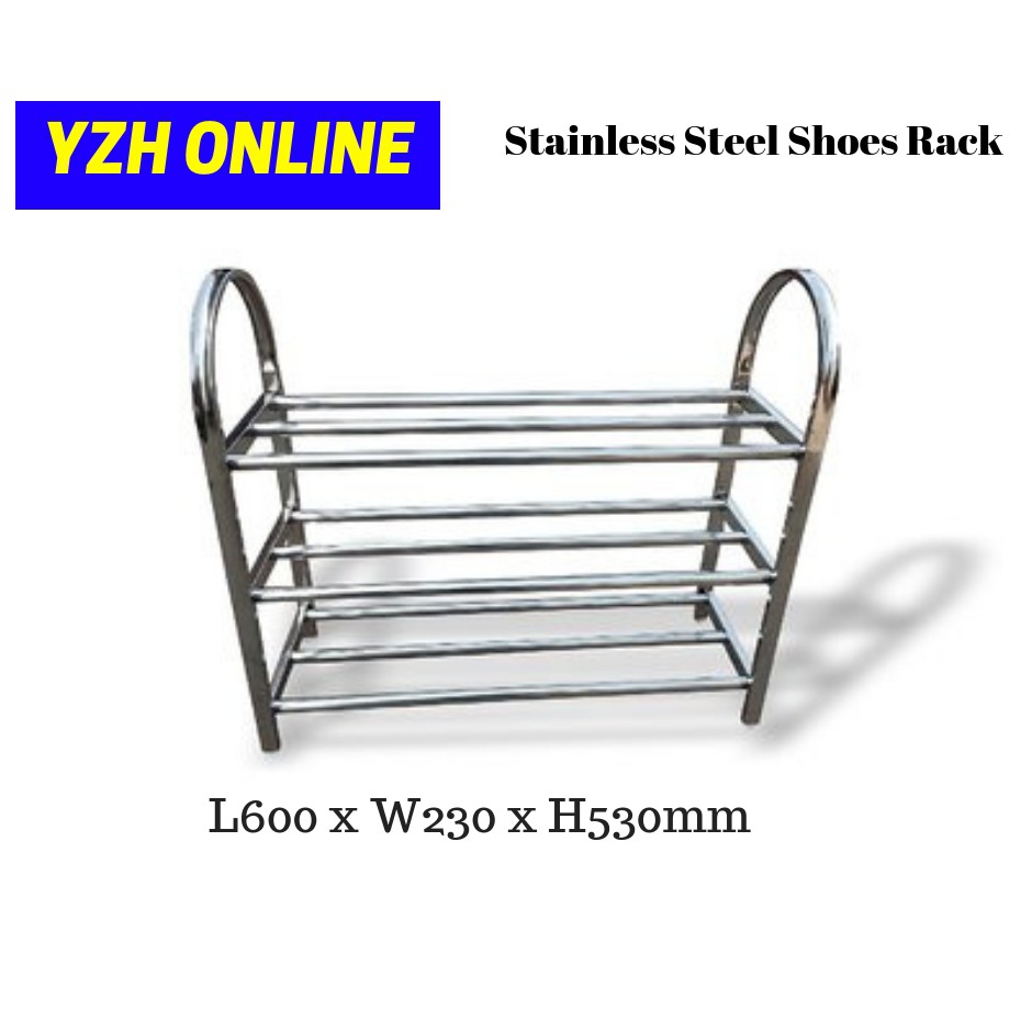 Stainless Steel Shoe Rack 3 to 6 level Shopee Malaysia