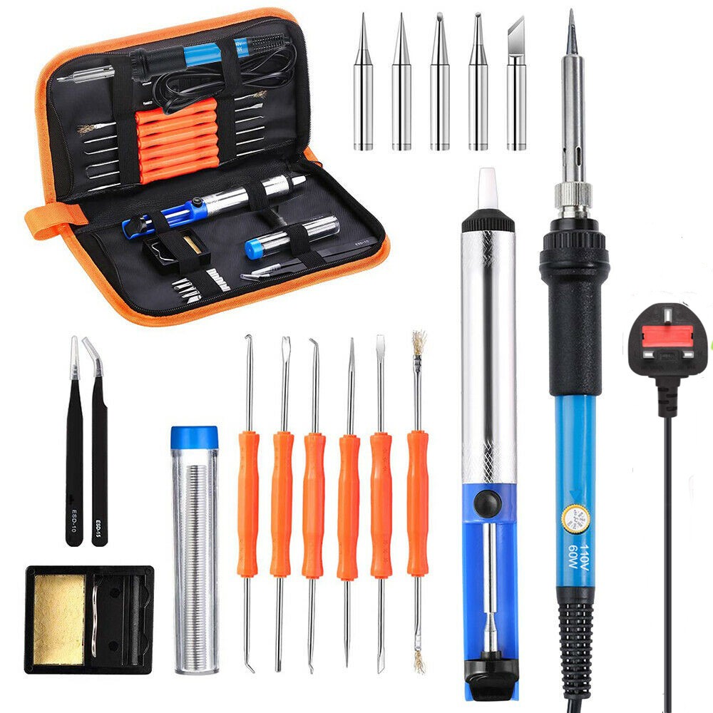 110V / 220V 60W Electric Adjustable Temperature Soldering Iron