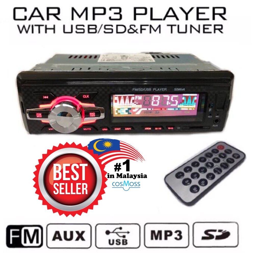 (Bluetooth) Car Audio Player Bluetooth Stereo Car MP3 Player with SD