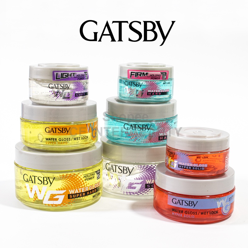 Gatsby Gatsby Water Gloss Hair Gel 30g/75g/150g [Ready Stock] Shopee Malaysia