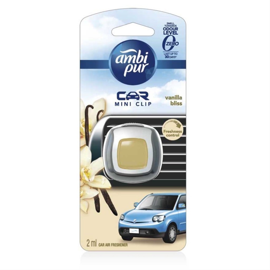 AMBI PUR CAR MINI CLIP AIR FRESHENER VANILLA BLISS 2ML Shopee Malaysia