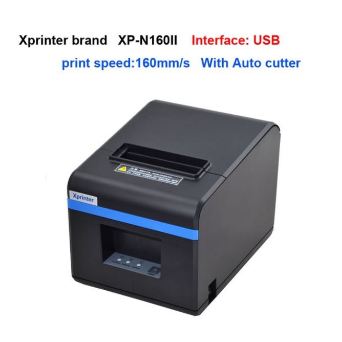 Loyverse Printer Xprinter N160II POS P.O.S System 80mm Thermal Receipt