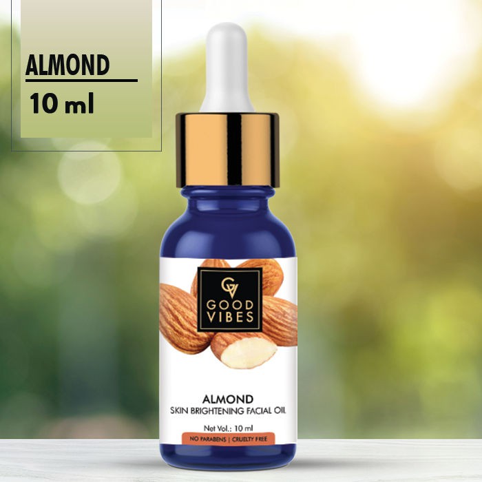 Good Vibes Skin Brightening Facial Oil Almond (10 ml) Shopee Malaysia