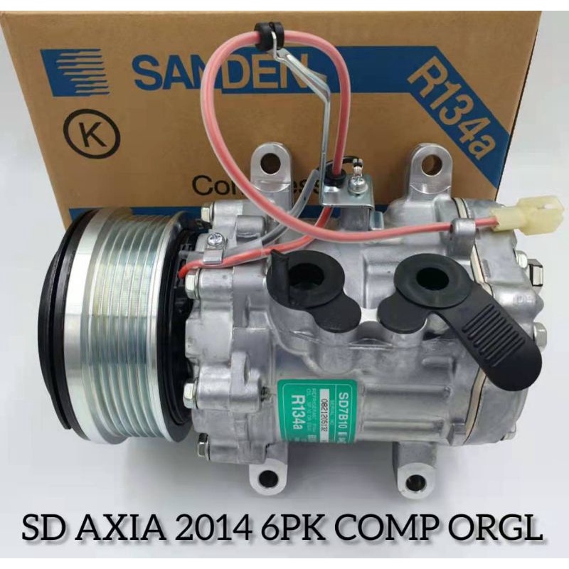 Perodua Axia Sanden Air Cond Compressor (Original) Shopee Malaysia