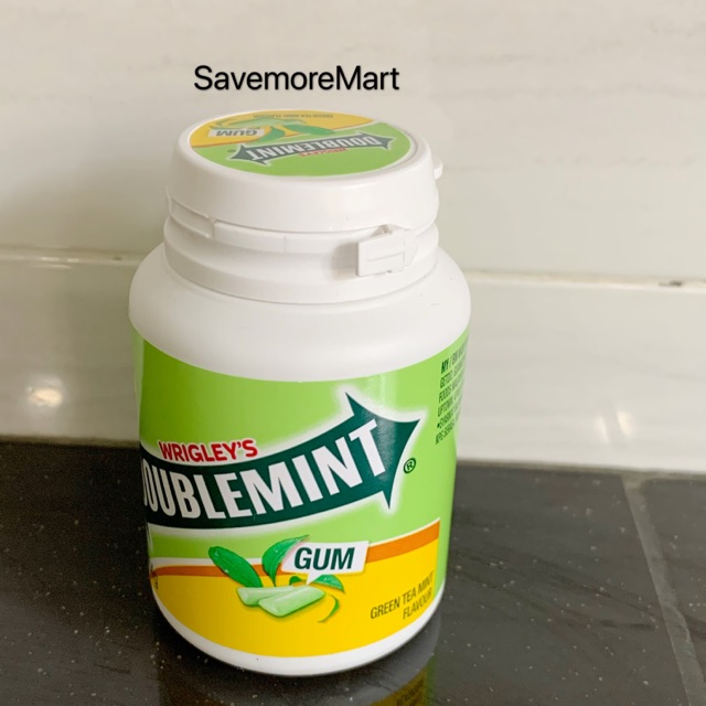 Wrigley’s Doublemint Green Tea Mint Gum 64g Shopee Malaysia