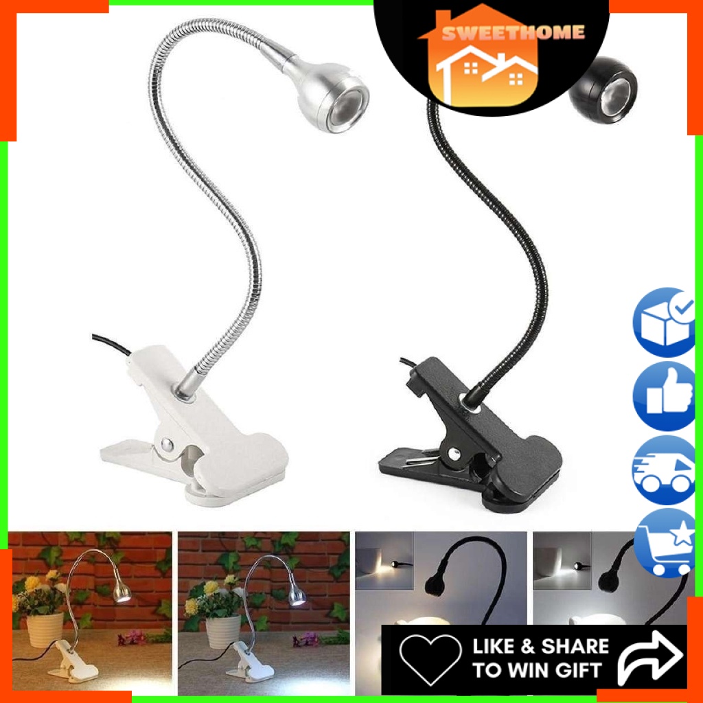 LED Usb Clip Light Learning Eye Reading Table Lamp Night Light Gift