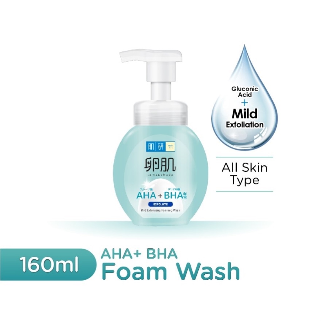 HADA LABO AHA+BHA Face Foam Wash 160ML Shopee Malaysia