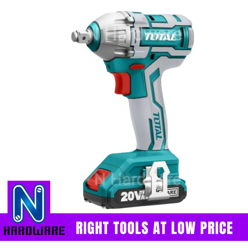 [100 ORIGINAL] TOTAL BRAND CORDLESS IMPACT WRENCH 20V TIWLI2001