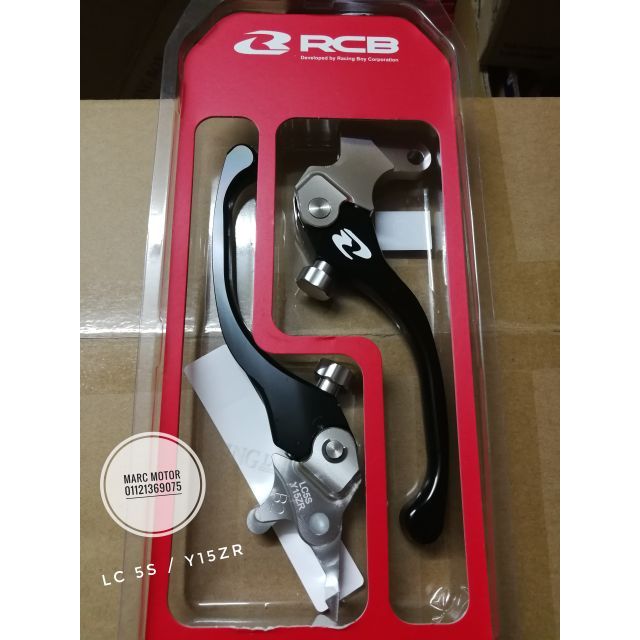 RCB Adjustable Brake Clutch Lever S2 Series LC135 5S, Y15ZR, Belang 150