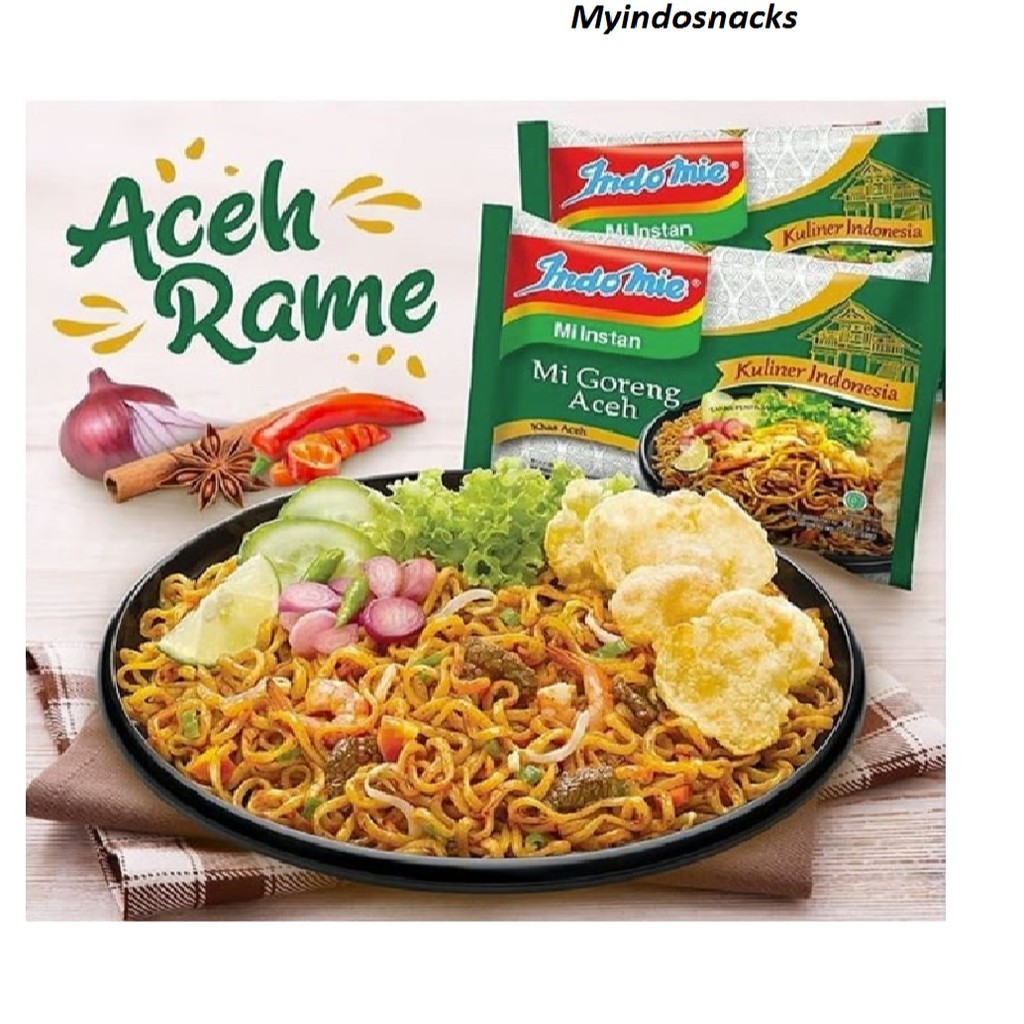 Indomie Goreng Aceh Pedas Enak Shopee Malaysia