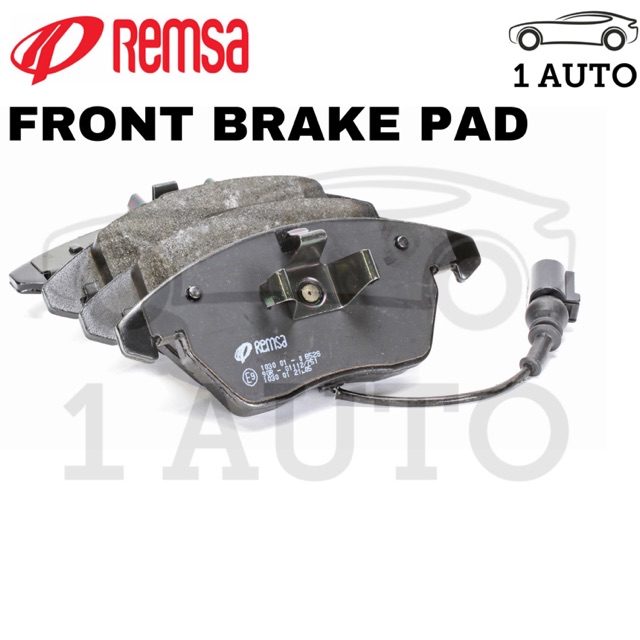 REMSA SPAIN FRONT BRAKE PAD VW GOLF MK5 GTi MK6 JETTA 1.4 PASSAT B6 CC