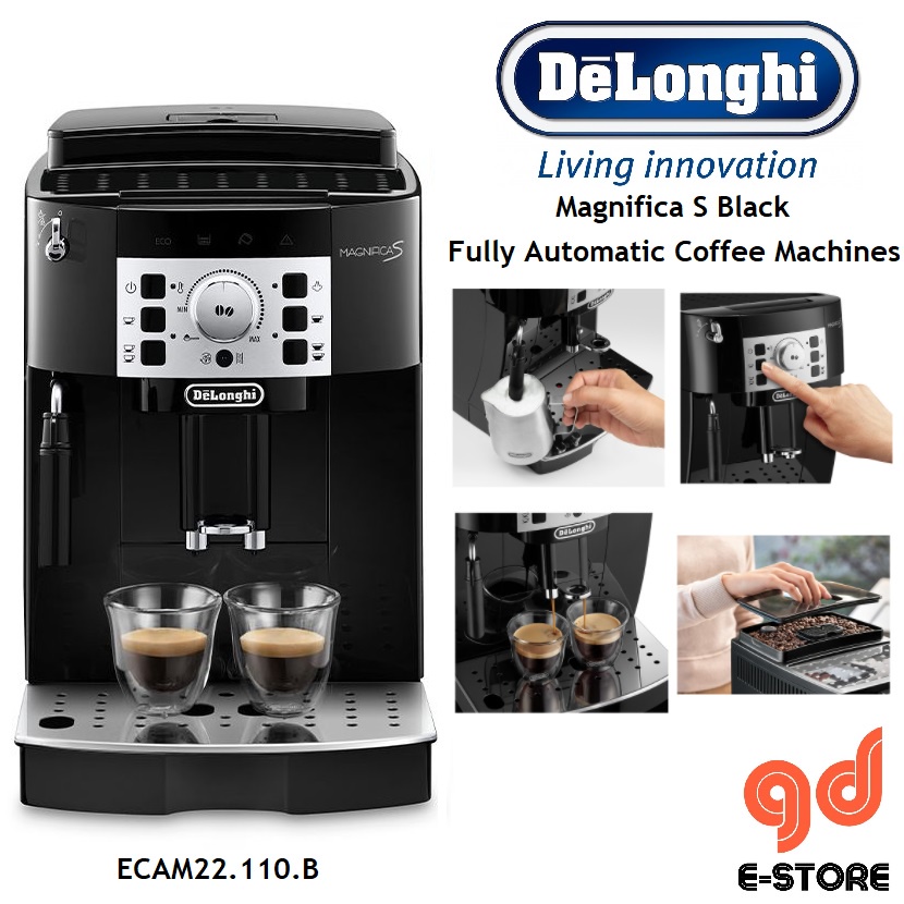 Delonghi ECAM22.110.SB Coffee Maker (Silver) ECAM22110SB ECAM22110B