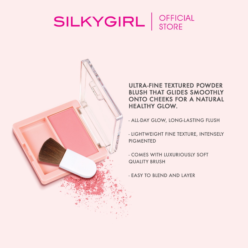 SILKYGIRL Blush Hour Cheeks 3g Shopee Malaysia